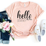 T-Shirt-Hello Seventy T-Shirt-S-Heather Peach-Jack N Roy