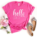 T-Shirt-Hello Sixty T-Shirt-S-Charity Pink-Jack N Roy