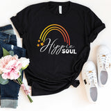 T-Shirt-Hippie Soul T-Shirt-S-Black-Jack N Roy
