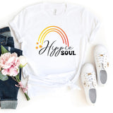 T-Shirt-Hippie Soul T-Shirt-S-White-Jack N Roy