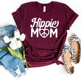 T-Shirt-Hippie mom T-Shirt-S-Maroon-Jack N Roy