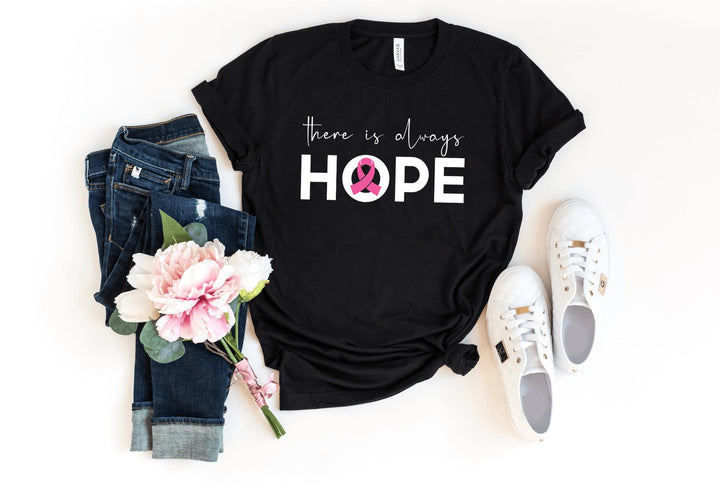 Shirts & Tops-Hope T-Shirt 🎗️-S-Black-Jack N Roy