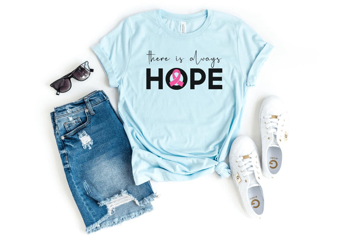 Shirts & Tops-Hope T-Shirt 🎗️-S-Heather Ice Blue-Jack N Roy