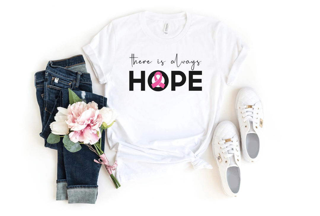 Shirts & Tops-Hope T-Shirt 🎗️-S-White-Jack N Roy