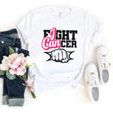 T-Shirt-I CAN T-Shirt 🎗️-S-White-Jack N Roy