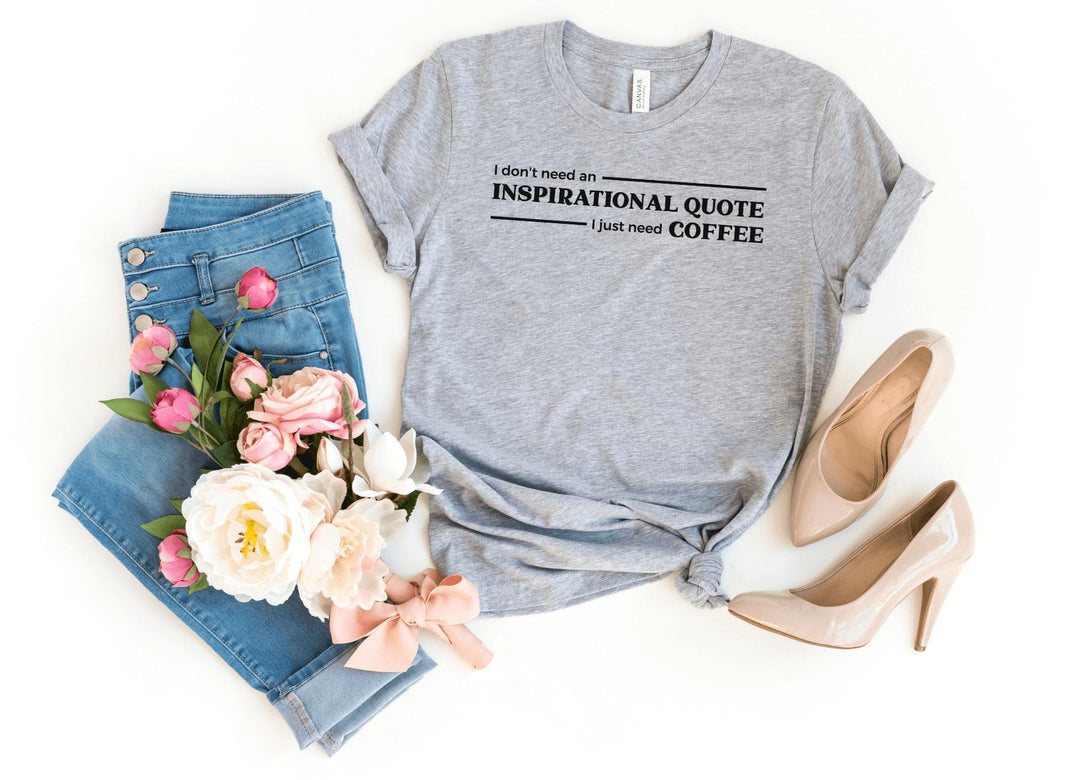 Shirts & Tops-I Just Need Coffee T-Shirt-S-Athletic Heather-Jack N Roy