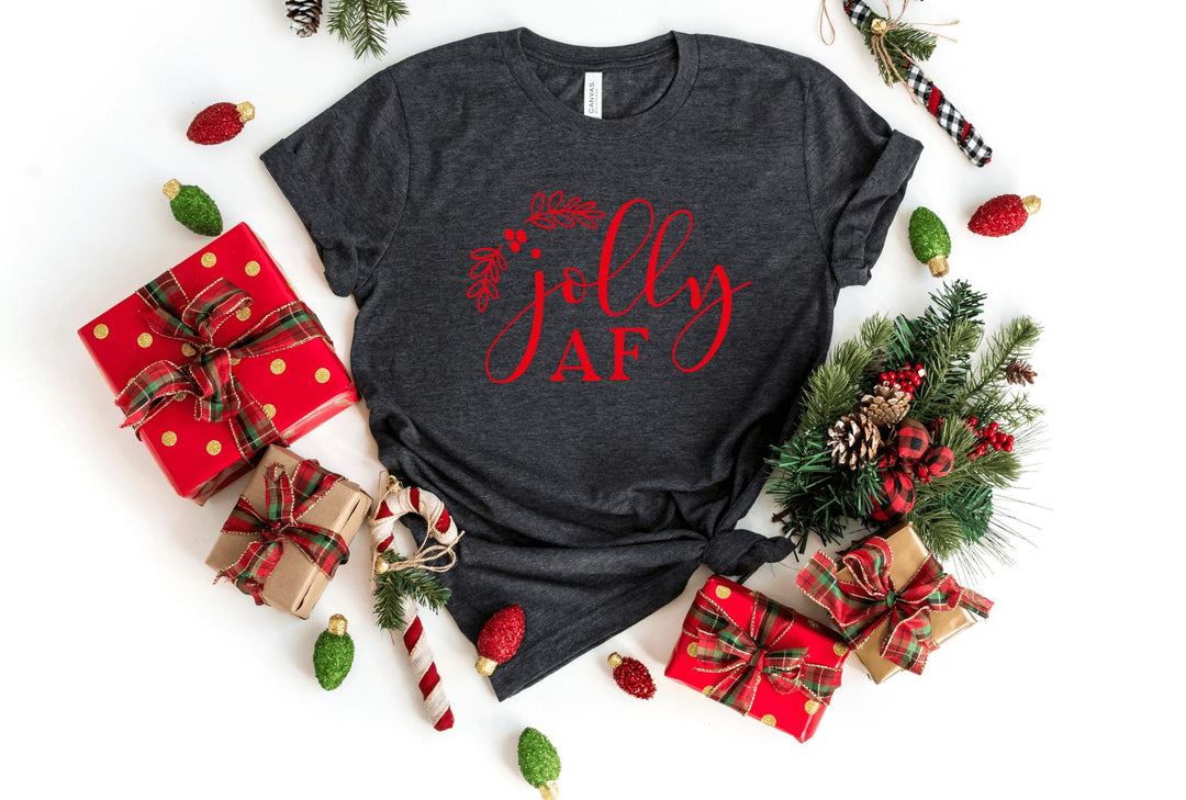 Shirts & Tops-Jolly AF T-Shirt-S-Dark Grey Heather-Jack N Roy