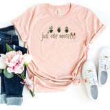 T-Shirt-Just One More Plant T-Shirt-S-Heather Peach-Jack N Roy