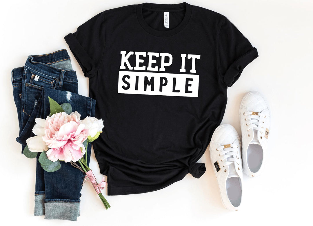 Shirts & Tops-Keep it Simple T-Shirt-S-Black-Jack N Roy
