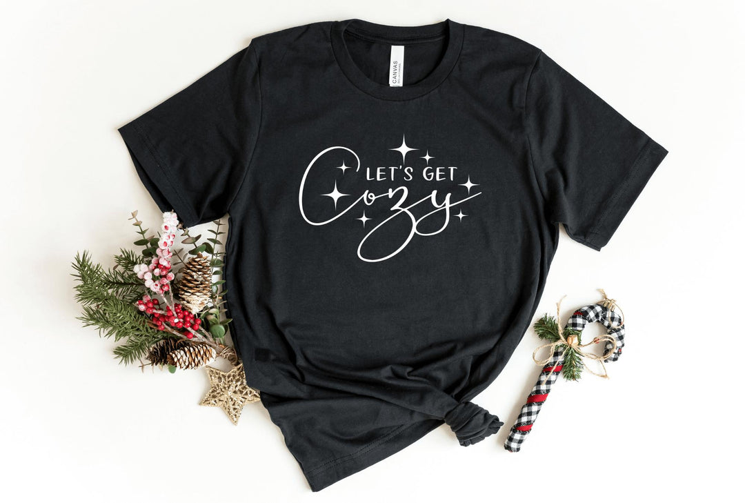 Shirts & Tops-Let's Get Cozy T-Shirt-S-Black-Jack N Roy