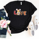 T-Shirt-Love Easter T-Shirt-S-Black-Jack N Roy