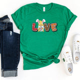 T-Shirt-Love Easter T-Shirt-S-Heather Kelly-Jack N Roy