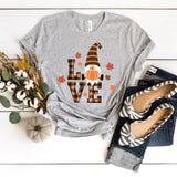 T-Shirt-Lovely Fall Gnome T-Shirt-S-Athletic Heather-Jack N Roy
