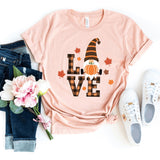 T-Shirt-Lovely Fall Gnome T-Shirt-S-Heather Peach-Jack N Roy