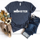 T-Shirt-MOMster T-Shirt-S-Heather Navy-Jack N Roy