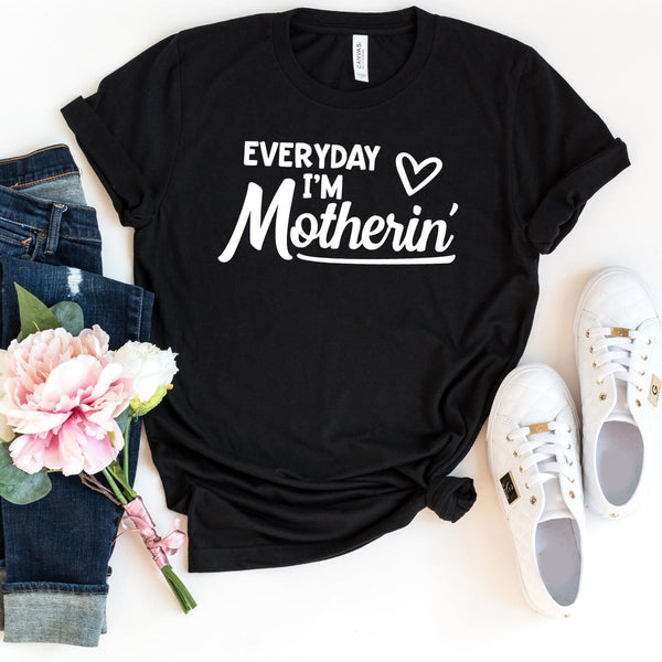 T-Shirt-MOTHERIN' T-Shirt-S-Black-Jack N Roy