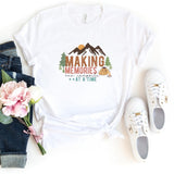 T-Shirt-Making Memories T-Shirt-S-White-Jack N Roy