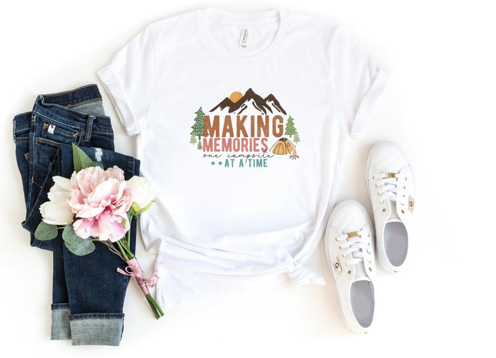 Shirts & Tops-Making Memories T-Shirt-S-White-Jack N Roy
