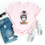 T-Shirt-Mama Bunny T-Shirt-S-Pink-Jack N Roy