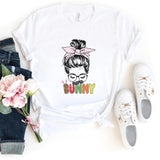 T-Shirt-Mama Bunny T-Shirt-S-White-Jack N Roy