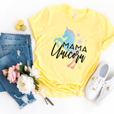 T-Shirt-Mama Unicorn T-Shirt-S-Yellow-Jack N Roy