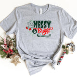 T-Shirt-Messy & Bright T-Shirt-S-Athletic Heather-Jack N Roy