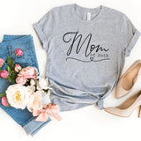 T-Shirt-Mom Of Both T-Shirt-S-Athletic Heather-Jack N Roy
