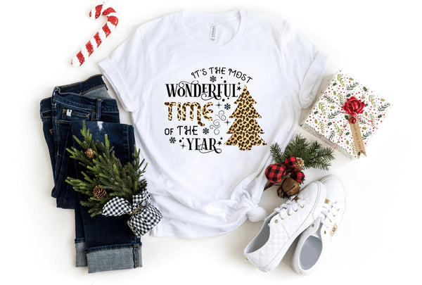 T-Shirt-Most Wonderful Time Of The Year T-Shirt-S-White-Jack N Roy