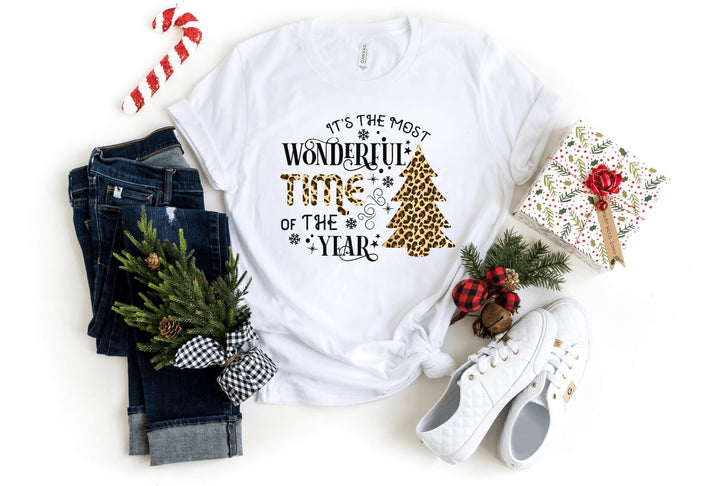 Shirts & Tops-Most Wonderful Time Of The Year T-Shirt-S-White-Jack N Roy