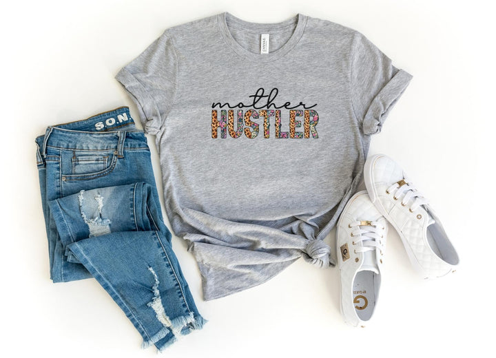 Shirts & Tops-Mother Hustler T-Shirt-S-Athletic Heather-Jack N Roy