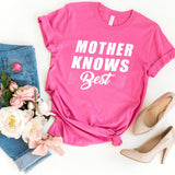 T-Shirt-Mother Knows Best T-Shirt-S-Charity Pink-Jack N Roy