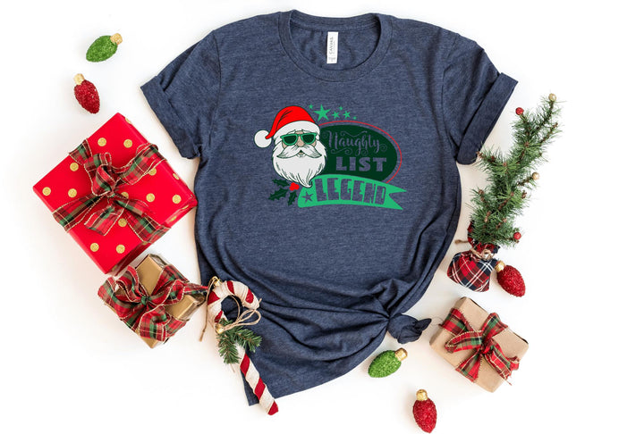 Shirts & Tops-Naughty List Legend T-Shirt-S-Heather Navy-Jack N Roy