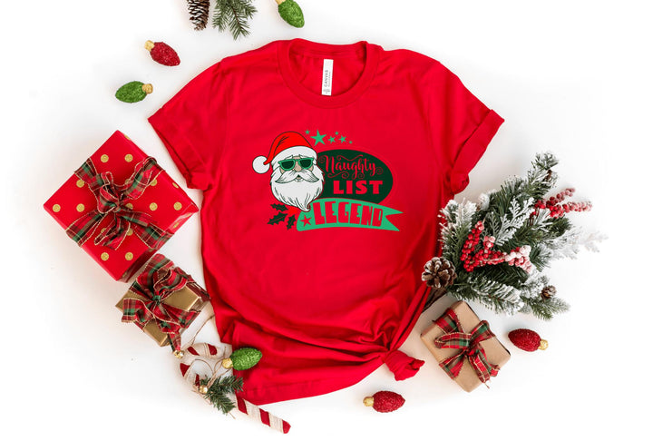 Shirts & Tops-Naughty List Legend T-Shirt-S-Red-Jack N Roy