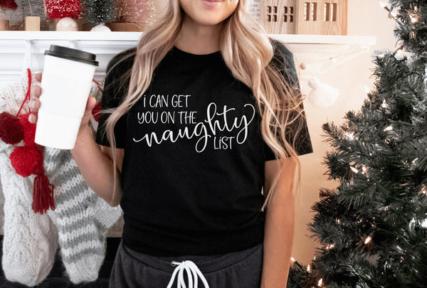 T-Shirt-Naughty List T-Shirt-Jack N Roy