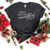 T-Shirt-Naughty List T-Shirt-S-Dark Grey Heather-Jack N Roy
