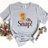T-Shirt-Oh Snap! T-Shirt-S-Athletic Heather-Jack N Roy