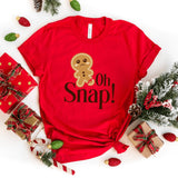 T-Shirt-Oh Snap! T-Shirt-S-Red-Jack N Roy