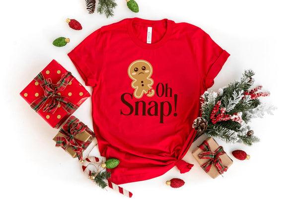 T-Shirt-Oh Snap! T-Shirt-S-Red-Jack N Roy