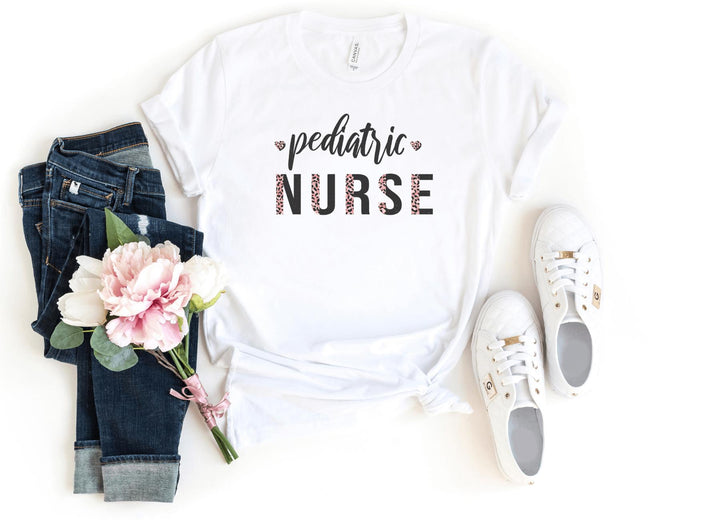 Shirts & Tops-Pediatric Nurse T-Shirt-S-White-Jack N Roy