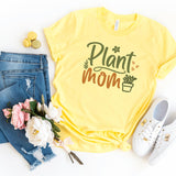 T-Shirt-Plant Mom T-Shirt-S-Yellow-Jack N Roy