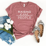 T-Shirt-Raising Little People T-Shirt-S-Heather Mauve-Jack N Roy