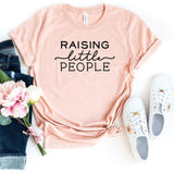 T-Shirt-Raising Little People T-Shirt-S-Heather Peach-Jack N Roy