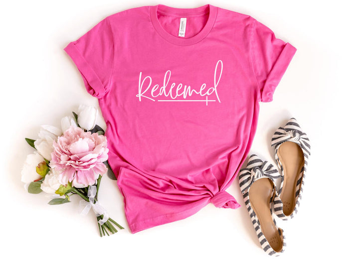 Shirts & Tops-Redeemed T-Shirt-S-Charity Pink-Jack N Roy