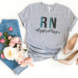 T-Shirt-Registered Nurse T-Shirt-S-Athletic Heather-Jack N Roy