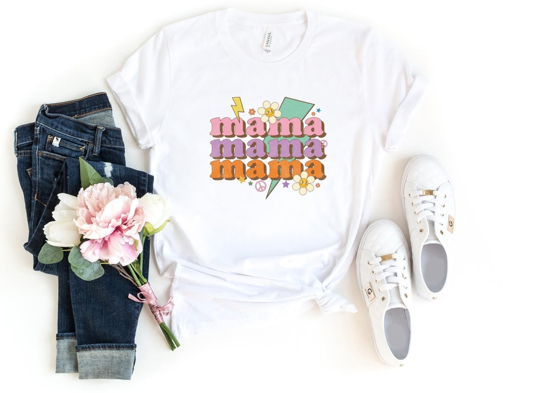 Shirts & Tops-Retro Mama T-Shirt-S-White-Jack N Roy
