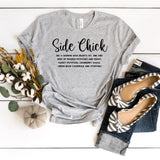 T-Shirt-Side Chick T-Shirt-S-Athletic Heather-Jack N Roy