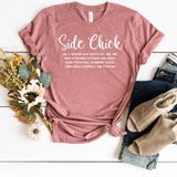 T-Shirt-Side Chick T-Shirt-S-Heather Mauve-Jack N Roy