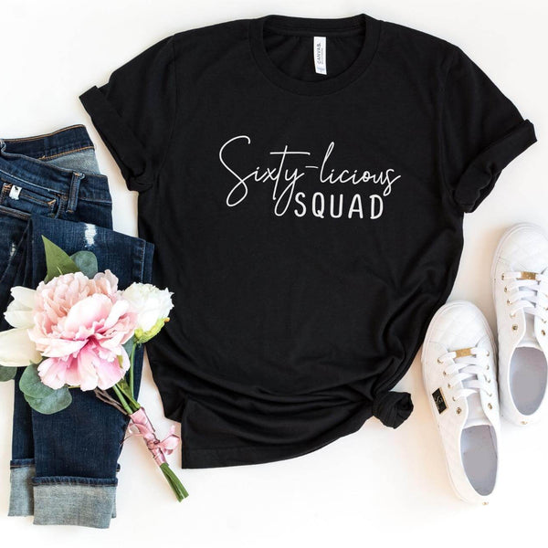 T-Shirt-Sixtylicious SQUAD T-Shirt-S-Black-Jack N Roy