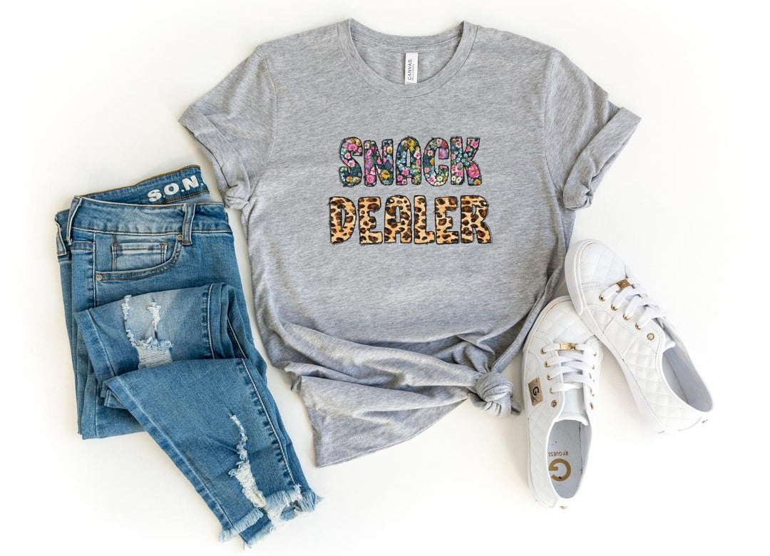 Shirts & Tops-Snack Dealer T-Shirt-S-Athletic Heather-Jack N Roy