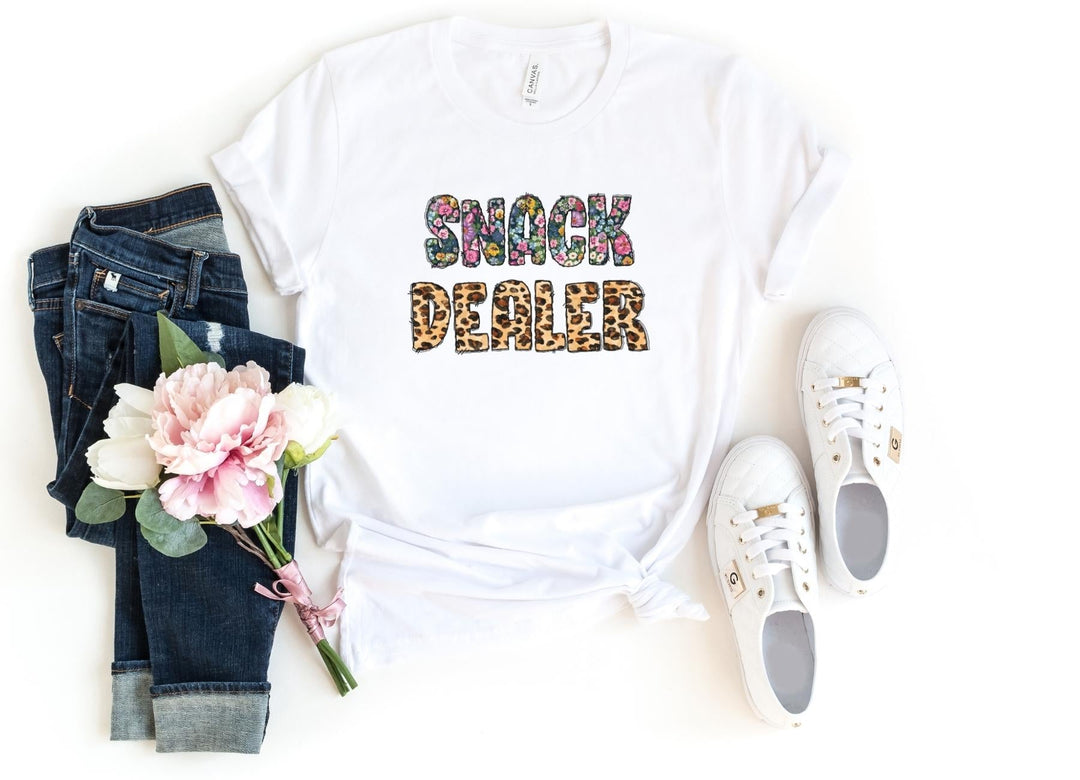 Shirts & Tops-Snack Dealer T-Shirt-S-White-Jack N Roy